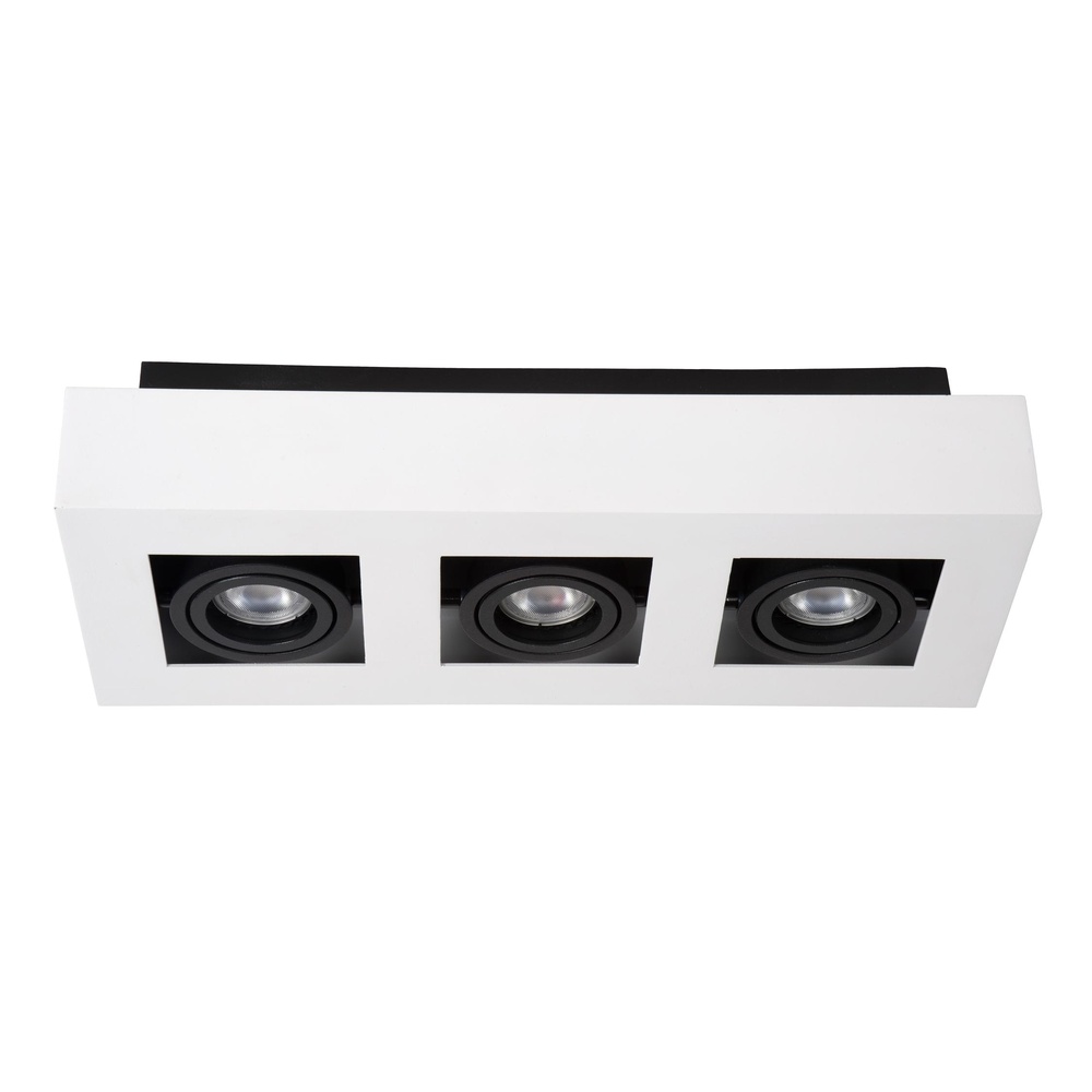 Lucide PlafondspotXirax 3 x 5W wit - 09119/16/31